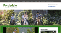 Desktop Screenshot of fordsdalefarmstay.com