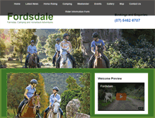 Tablet Screenshot of fordsdalefarmstay.com